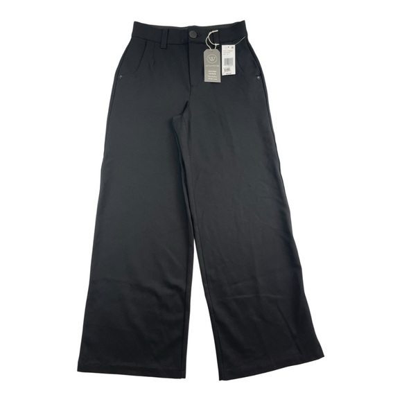 Wit & Wisdom Pants - WIT & WISDOM Black Whitney Skyrise High Rise Wide Leg Pants Women’s Sz 0P NWT